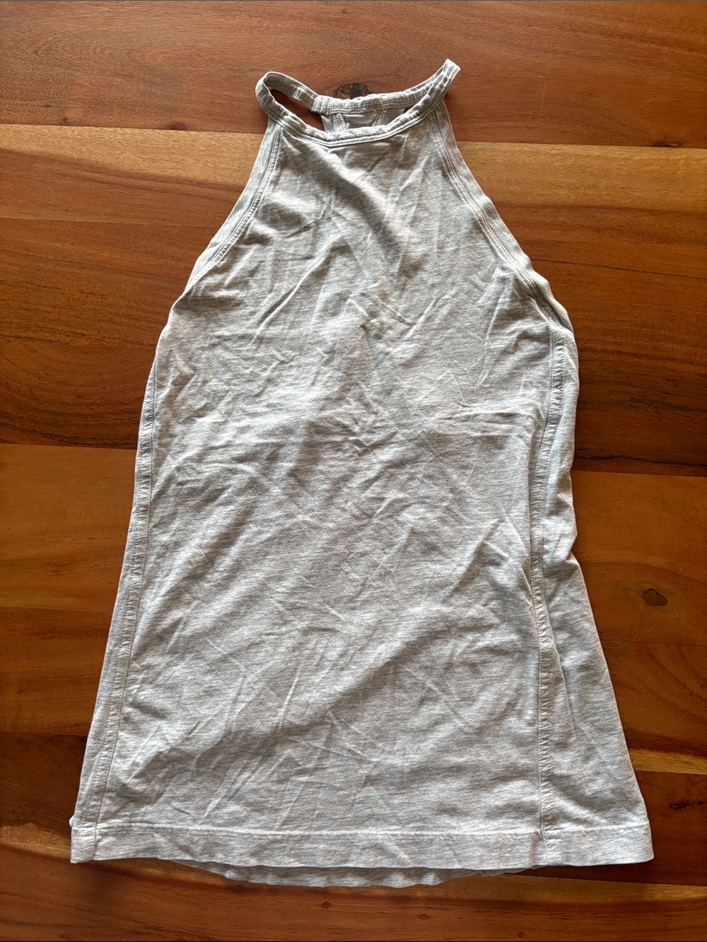 Lululemon Women’s High-Neck Tank Top in Light Gray Size 6